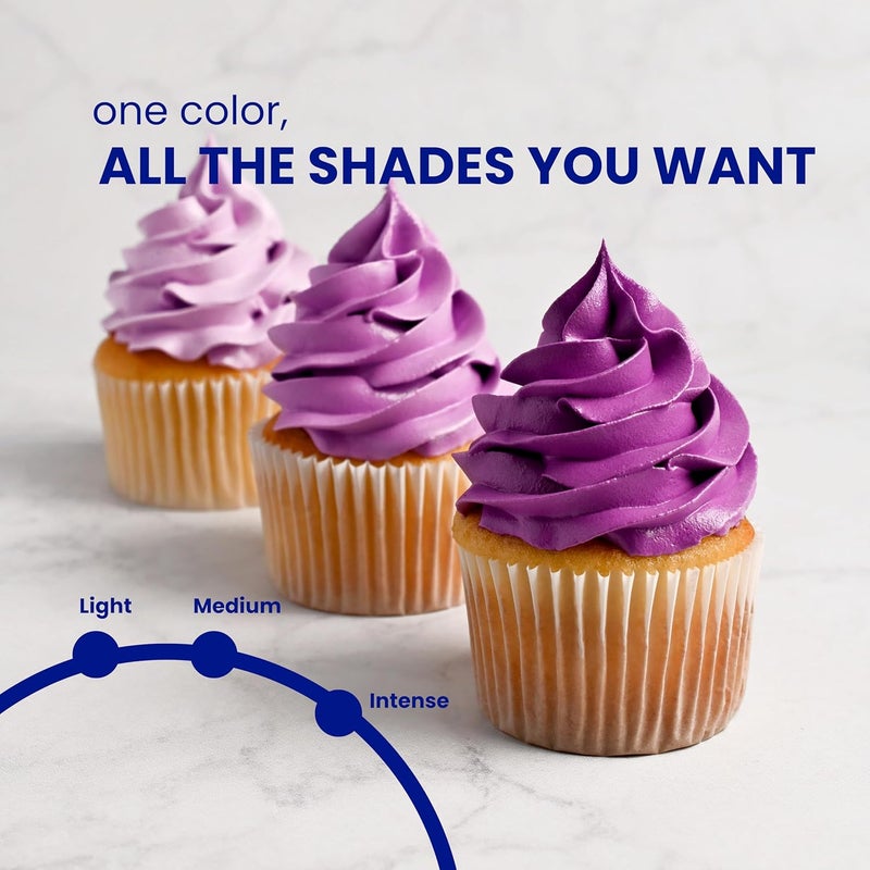ENCO Neon Purple Food Color Gel 250g - Image 3